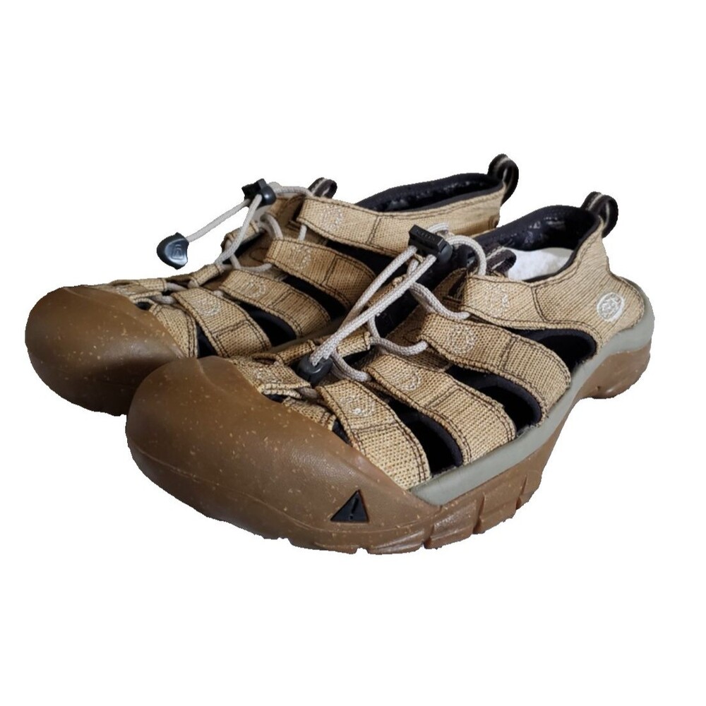 KEEN Newport H2 Hemp Sandals Men's Size 11.5 Brown Water Hiking Outdoor Shoes